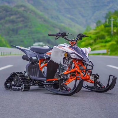 Améliorez vos aventures en montagne avec notre motoneige 125cc et une transmission à chaîne lisse