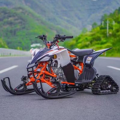 125cc motoneige ATV moteur vélo de neige à traîneau avec démarrage électrique et roues / piste