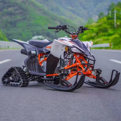 125cc motoneige ATV moteur vélo de neige à traîneau avec démarrage électrique et roues / piste