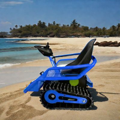 24V Voltage Children's Track Electric Beach Kart avec petit réservoir et télécommande