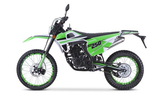 Motocross de 250cc avec démarrage électrique et couleurs personnalisées