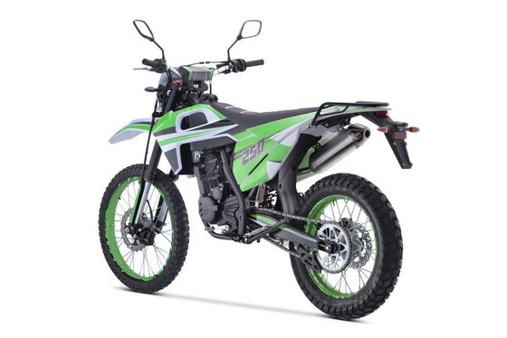 Motocross de 250cc avec démarrage électrique et couleurs personnalisées