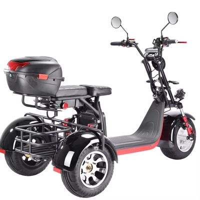 Citycoco 3 roues scooter électrique 3000w 2000 watts Citycoco deux places large roue route
