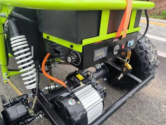 Vitesse 1000W Arbre Drive Go Kart avec frein à double disque hydraulique et siège réglable