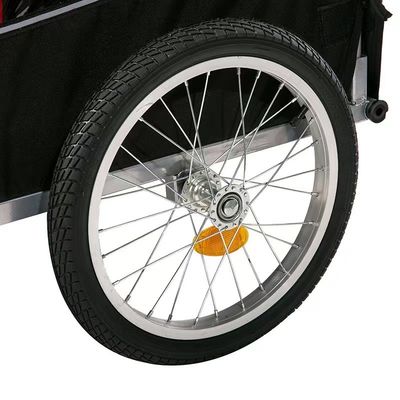 Trailers pour animaux de compagnie pour voyages en plein air avec conception pliable et roues Autres remorques Pneus avant 14