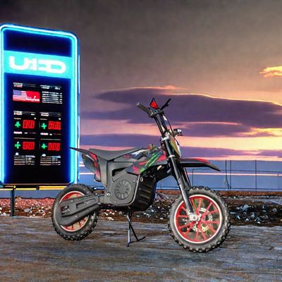 48V de tension électrique motocycle Cross pour les enfants Max. Vitesse 40-60km/h Batterie au lithium