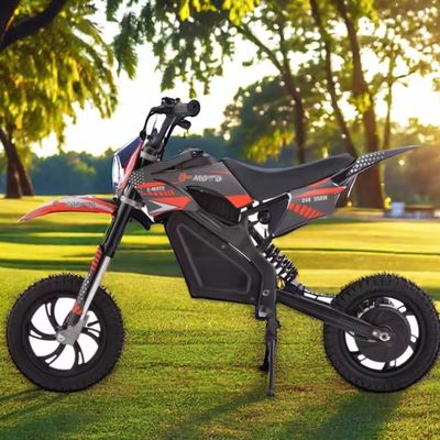 Couleurs personnalisées soutenues 36V E moto 350W Mini course pour enfants Dirt Bike