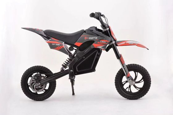 350W Motor Power Kids Dirt Bike 24v 500W Moto électrique avec frein avant et arrière