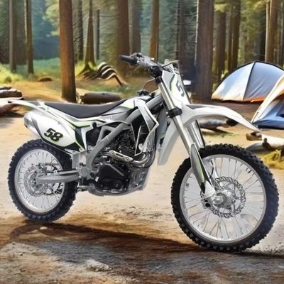 Une moto de 250cc supportée personnalisée Enduro avec une cylindrée de 200-400cc