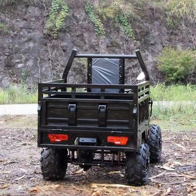 ATV agricole Aotong 125cc/150cc avec remorque et boîte de chargement 2WD 4WD hors route ATV Voltage 12V