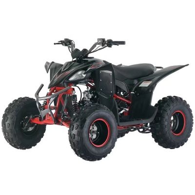 Le système de freinage à disque avant et arrière assure la sécurité de notre ATV pour enfants de 125cc/110cc