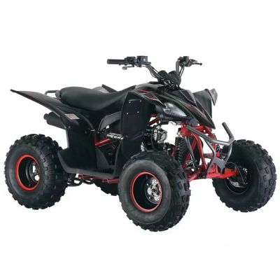 Le système de freinage à disque avant et arrière assure la sécurité de notre ATV pour enfants de 125cc/110cc