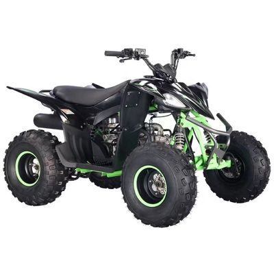 Le système de freinage à disque avant et arrière assure la sécurité de notre ATV pour enfants de 125cc/110cc