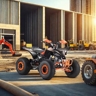 Vitesse maximale ≤ 50 km/h 1500 W quad à quatre roues ATV pour adultes avec empattement 600-1000 mm