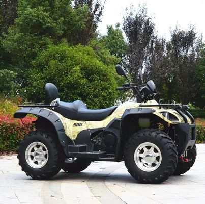 ATV 500CC 4*4 Quad 500CC 4x4 ATV pour adultes Grade de capacité ≥25° Voltage 12V 2 passagers
