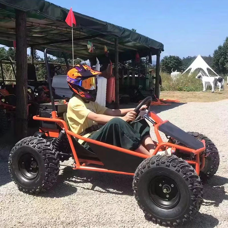 Parcs d'attractions Location Golf Buggy Cart avec moteur sans balai de 1000W et certification CEE