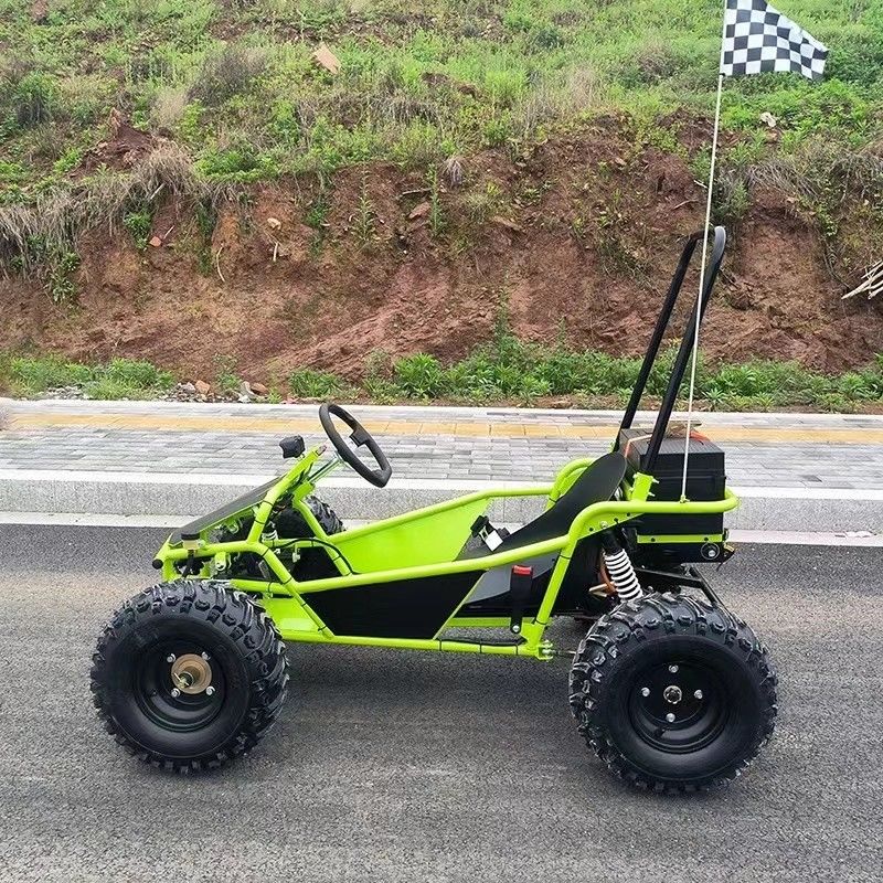 Pistes de neige et de sable 1000W Drive d'arbre Go Kart Aotong Moteur électrique Golf Buggy