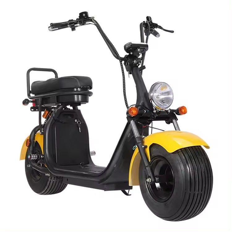 Une moto électrique à grande roue de 1500w, une moto électrique à grande vitesse pour Citycoco