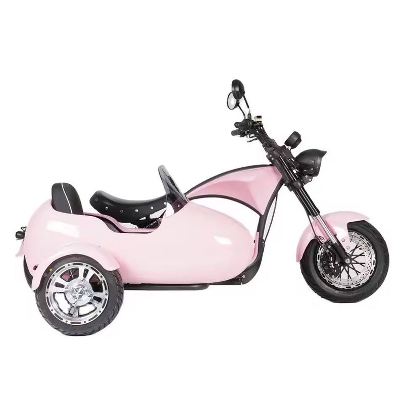 60-80 km de portée par charge Scooter électronique intelligent à trois roues pour le transport