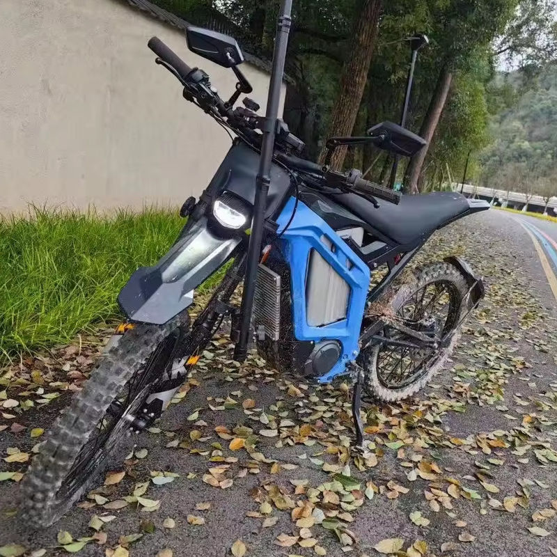 Vélos électriques de montagne Enduro Vélos électriques Vélos électriques Dirt Ebike 72V 20ah Batterie à grande vitesse 80km/h