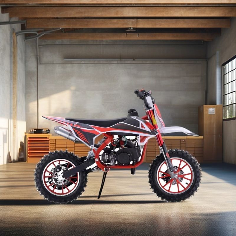 Vitesse maximale 40 60km/h 49cc Mini Dirt Bike hors route Motocycle Motocross Couleurs personnalisables