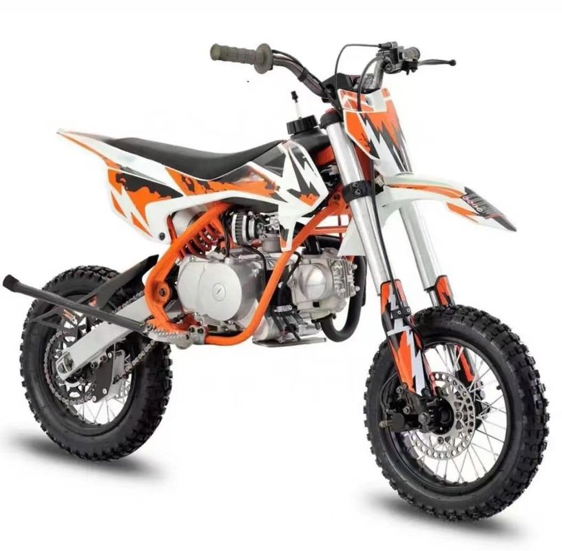 110cc Moteur Moto pour les adolescents Dirtbike 125cc hors route Motocycle Max. Vitesse 61 80km/h