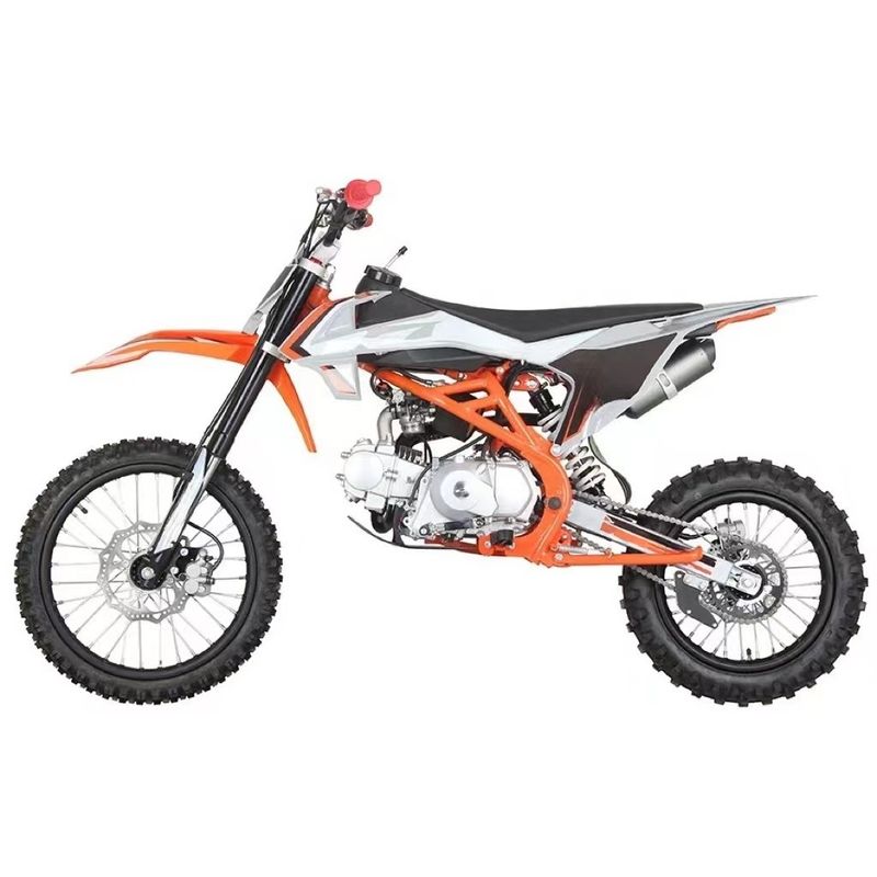 DISC frein 4 temps moteur à essence Pit Bike pour adultes électrique démarrer 125cc Dirt Bikes