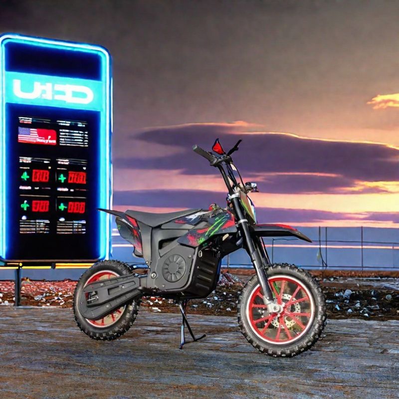 48V de tension électrique motocycle Cross pour les enfants Max. Vitesse 40-60km/h Batterie au lithium