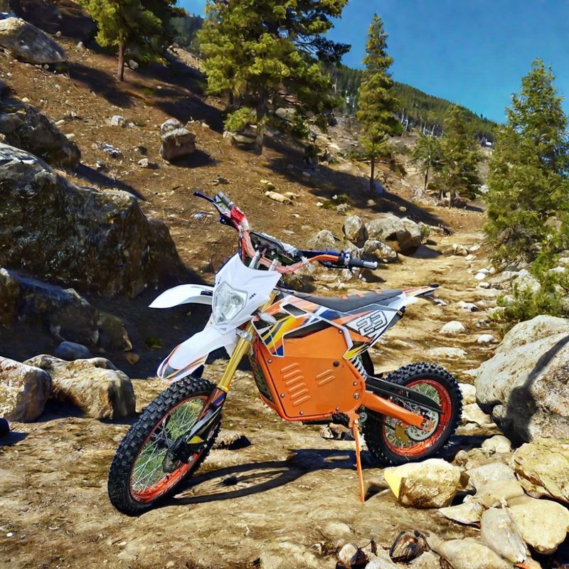 Aotong Motor Racing Moto Dirt Bike 2000w 60v Couleurs de moto électrique pour adolescents personnalisées