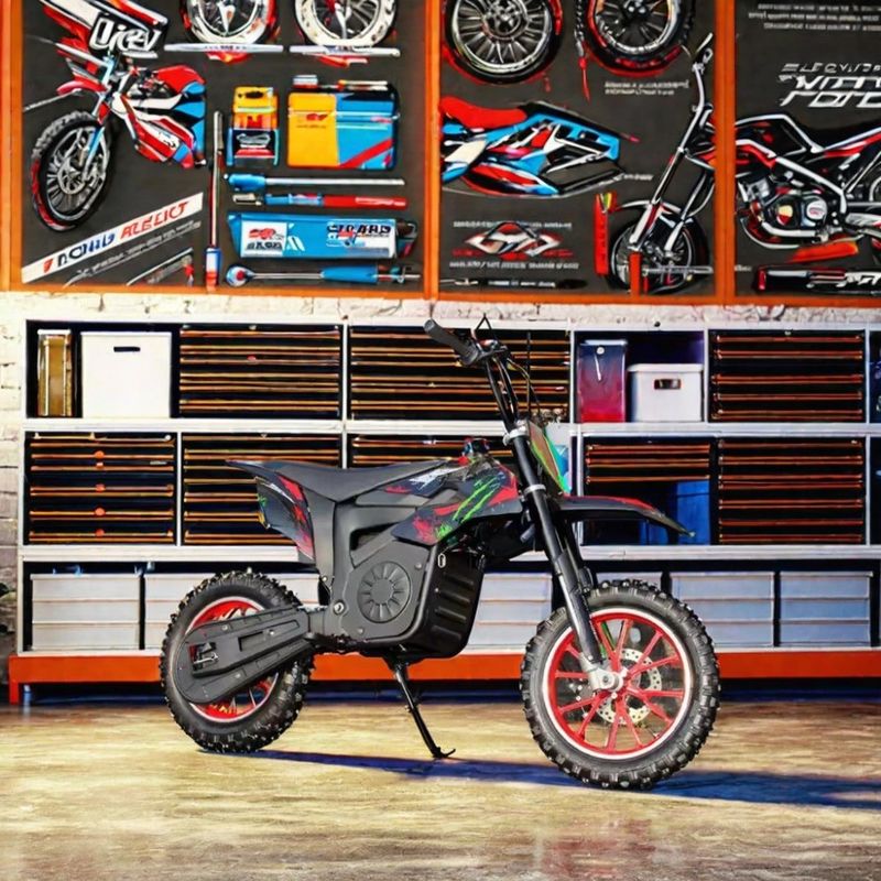 1200W vélo électrique avec autocollants et max. vitesse 40 60km/h Off-road motocycle