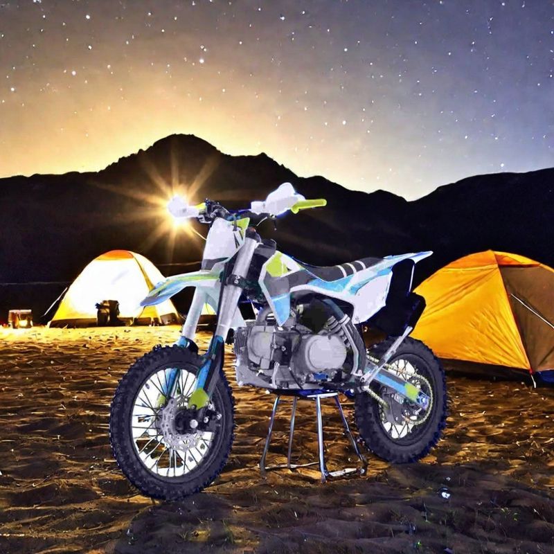 Aotong Motor 125cc Pit Bike pour les aventures hors route électrique Max. Vitesse 40 60km/h
