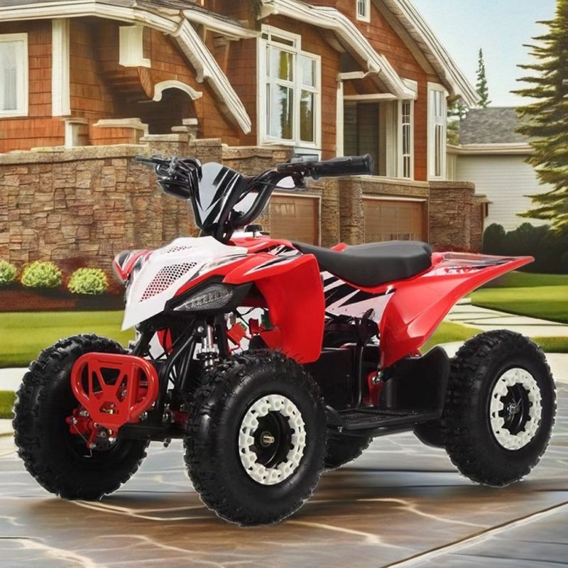36V enfants quad électrique 1000w Atv 125cc 6 pouces automatique quad motocycle pour enfants 2WD