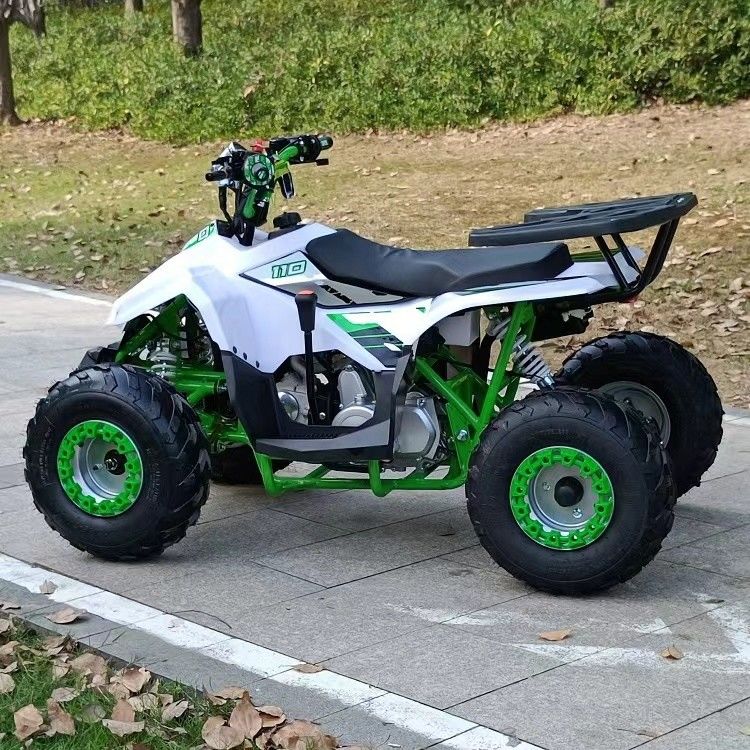 Fréquence à tambour avant et à disque arrière Véhicule tout-terrain à 4 temps avec transmission à traction en chaîne