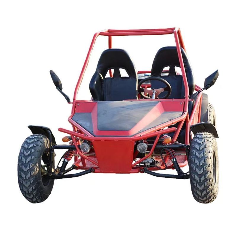 Adult Outdoor Drive Go Kart avec moteur de 200cc couple maximal ≤ 20Nm et pare-chocs de sécurité